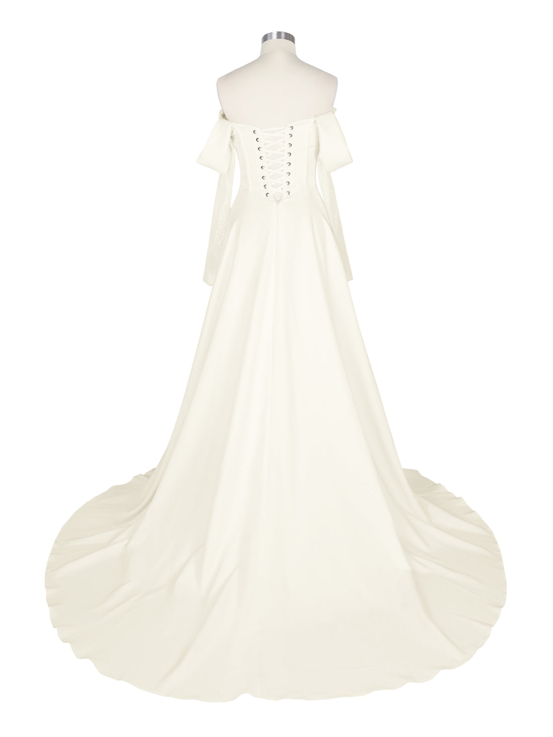 Lace Long Sleeves Wedding Dress 