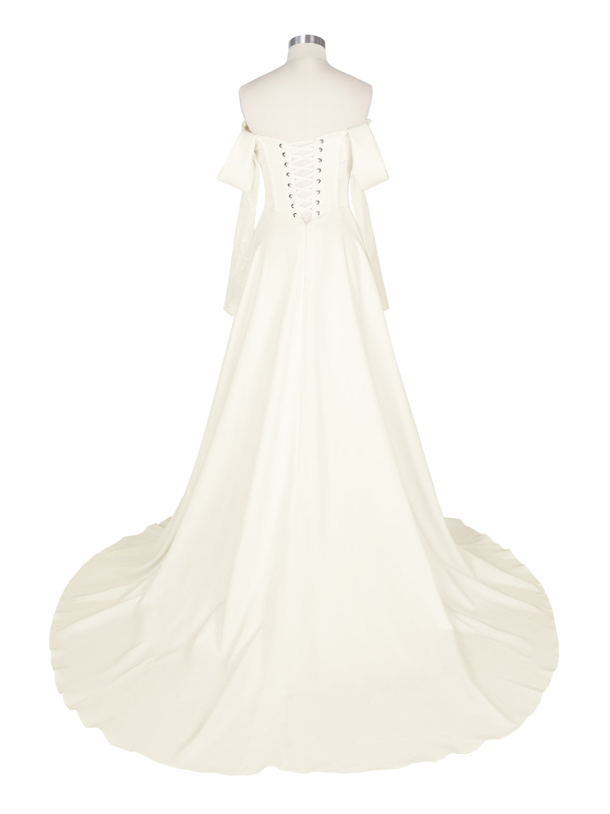 Lace Long Sleeves Wedding Dress 