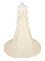 Lace Long Sleeves Wedding Dress 