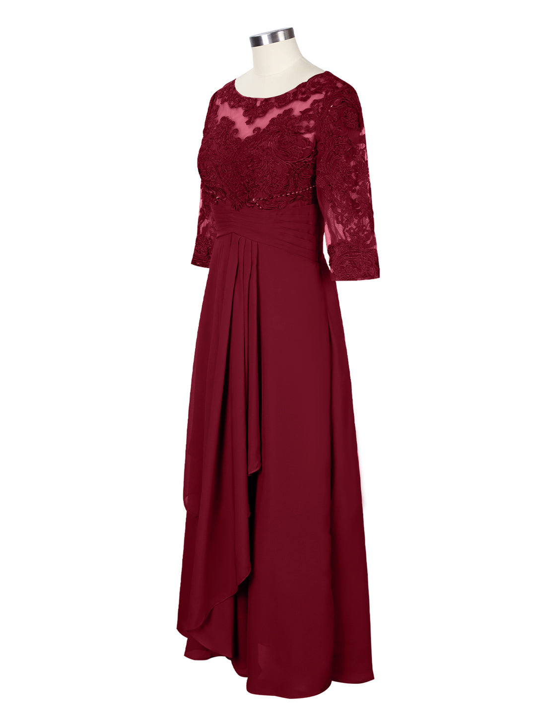 Three Quarter Sleeve Mother Dress 