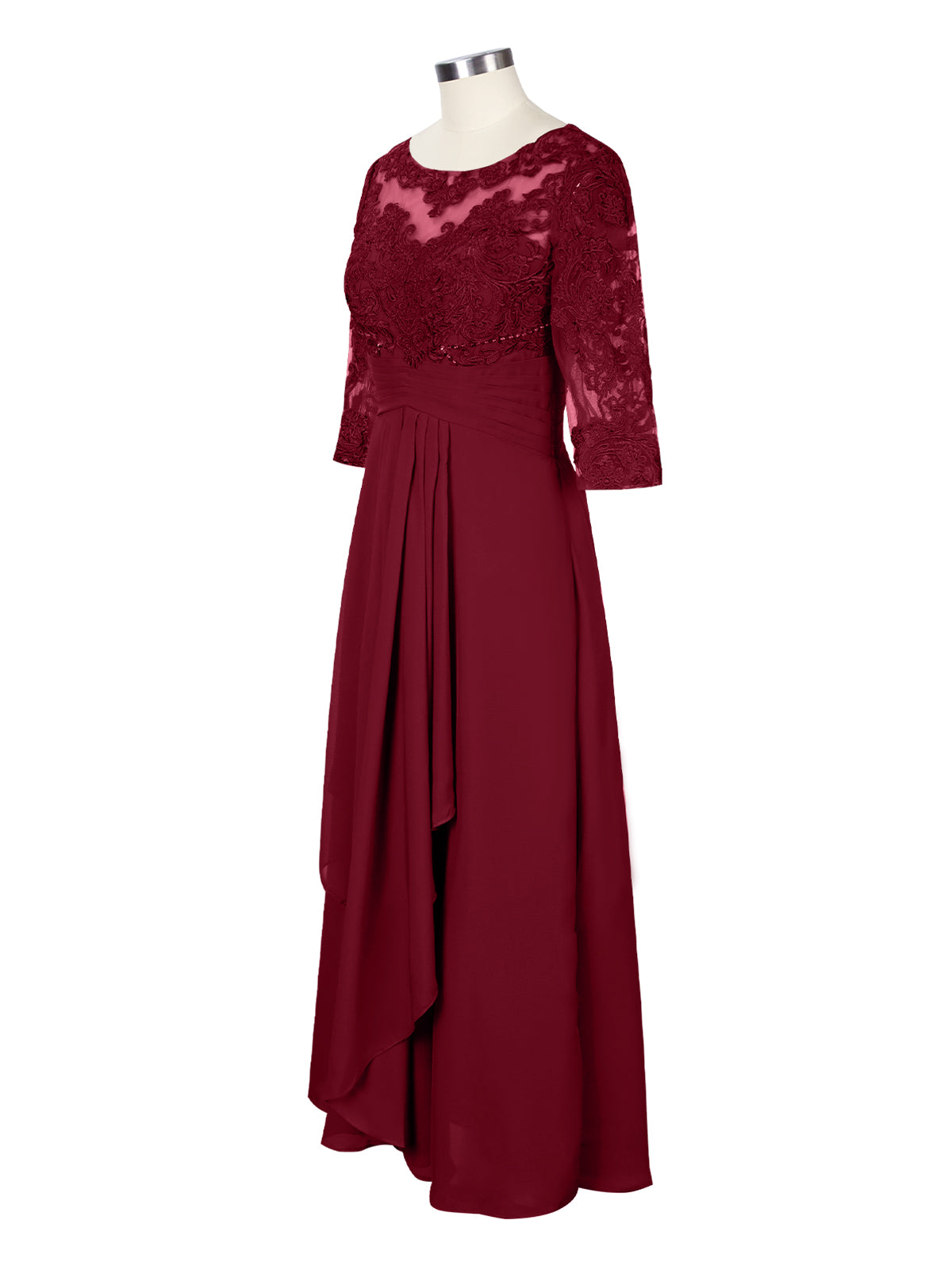 Three Quarter Sleeve Mother Dress 