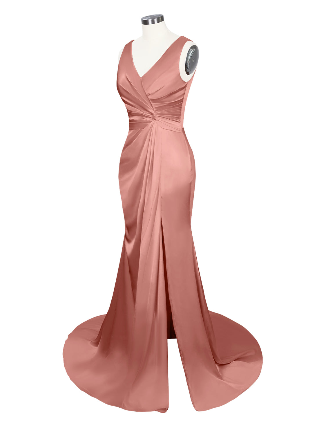 Slit Sheath Prom Dress 