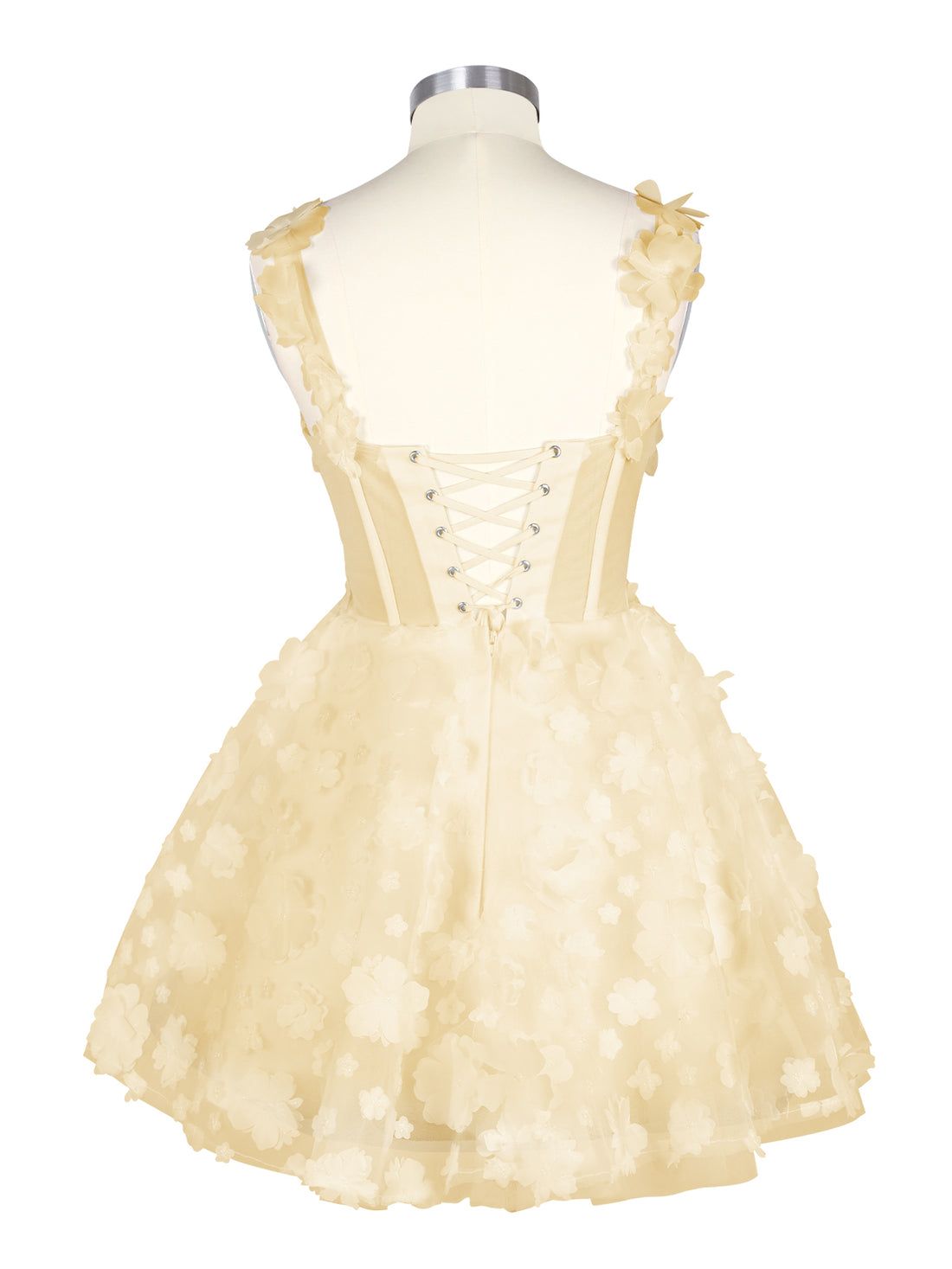 Sweetheart 3D Flower Wedding Dress 