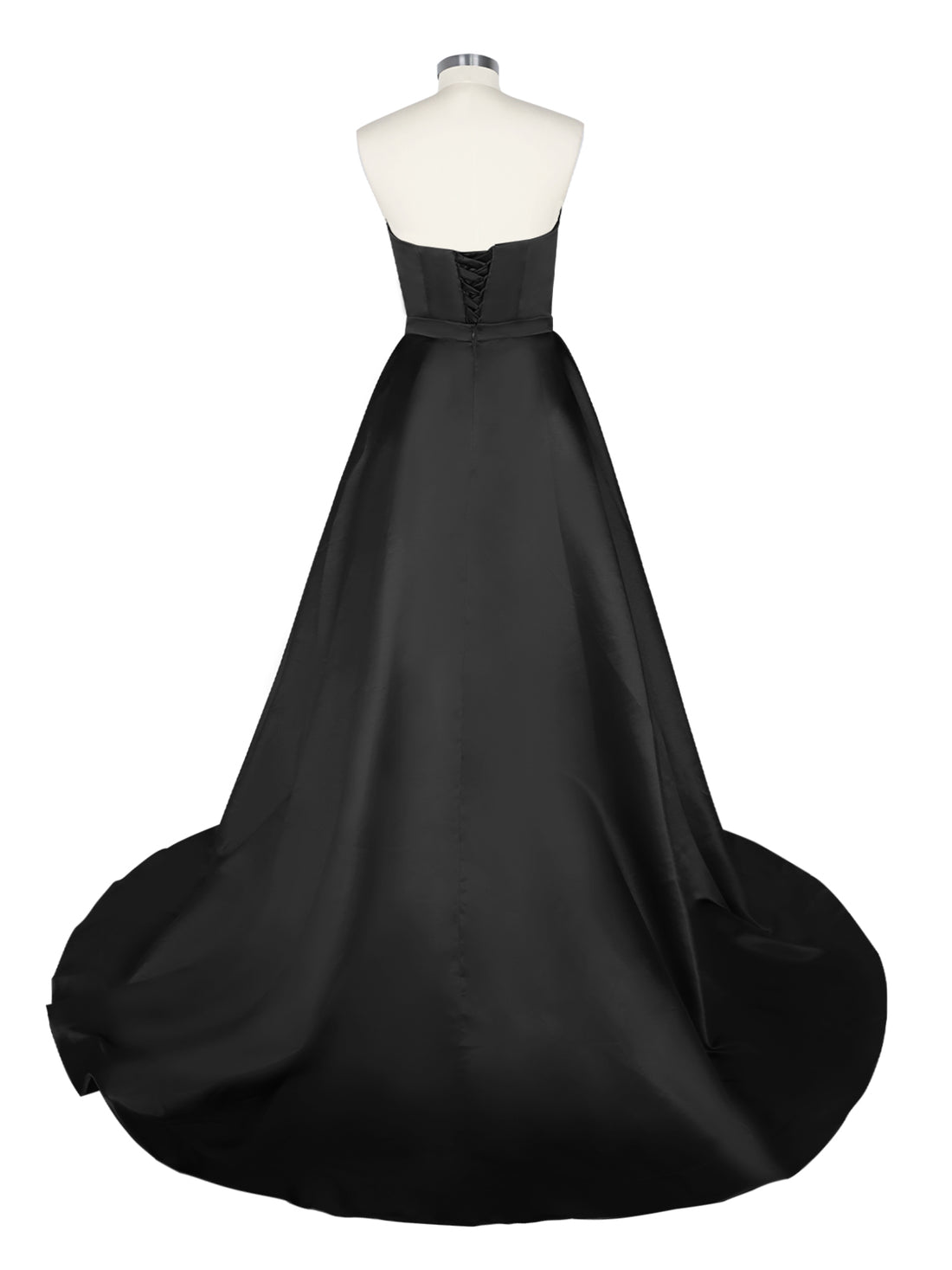 Strapless Sequin Prom Dress 