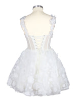 Sweetheart 3D Flower Wedding Dress 