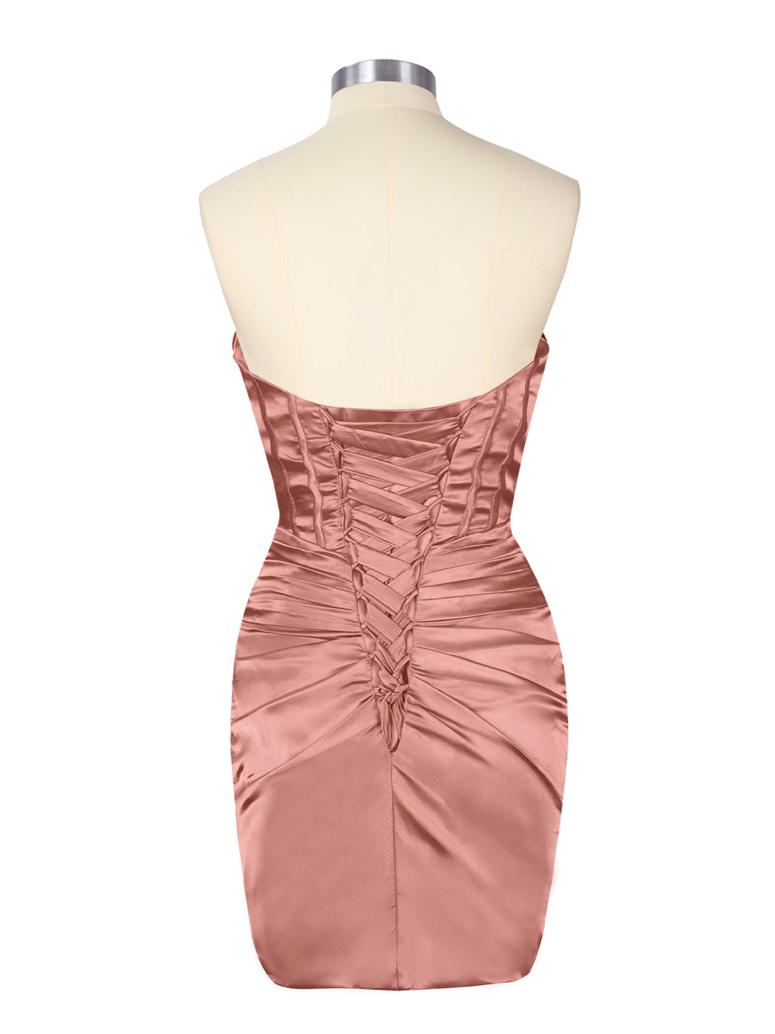 Sweetheart Corset Cutout Mini Dress 