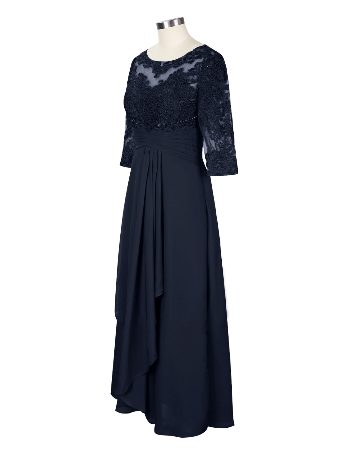 Three Quarter Sleeve Mother Dress 