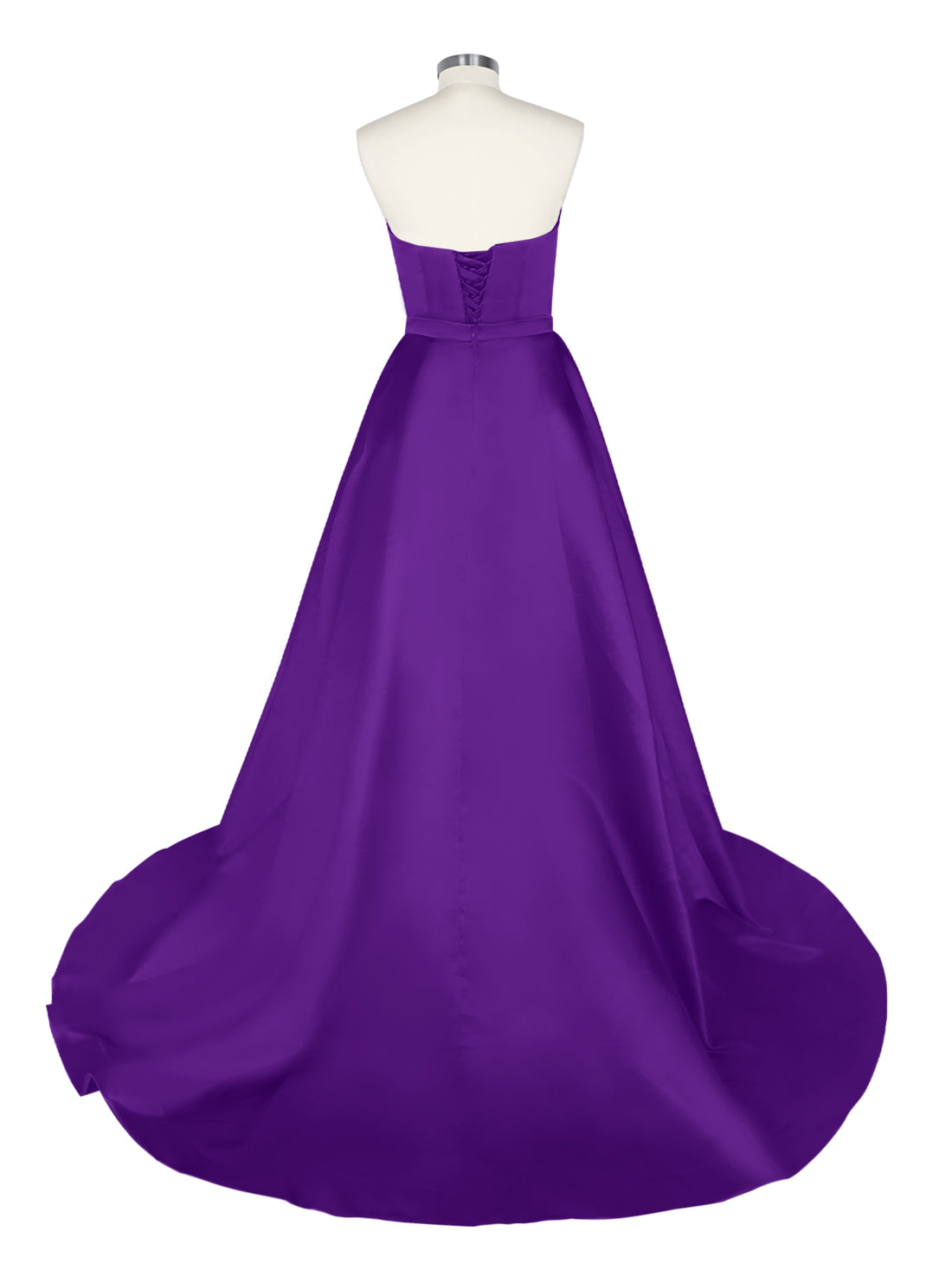 Strapless Sequin Prom Dress 