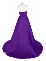 Strapless Sequin Prom Dress 