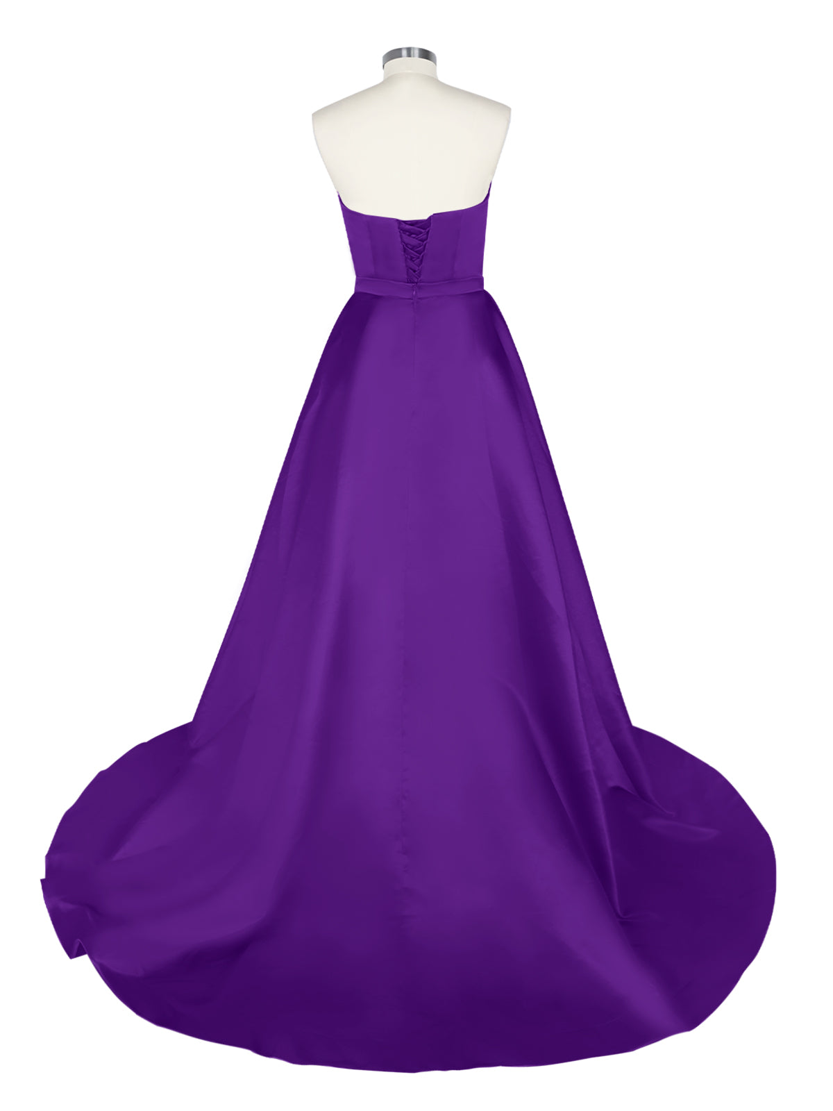 Strapless Sequin Prom Dress 