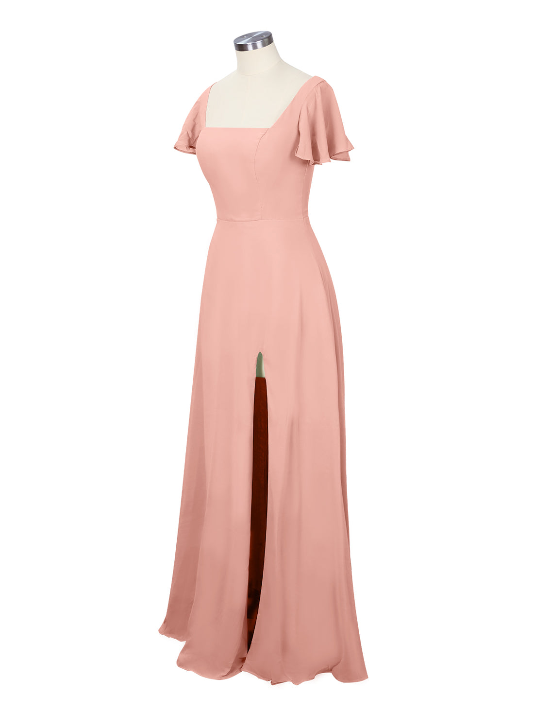 Flutter Sleeves Bridesmaid Dress 