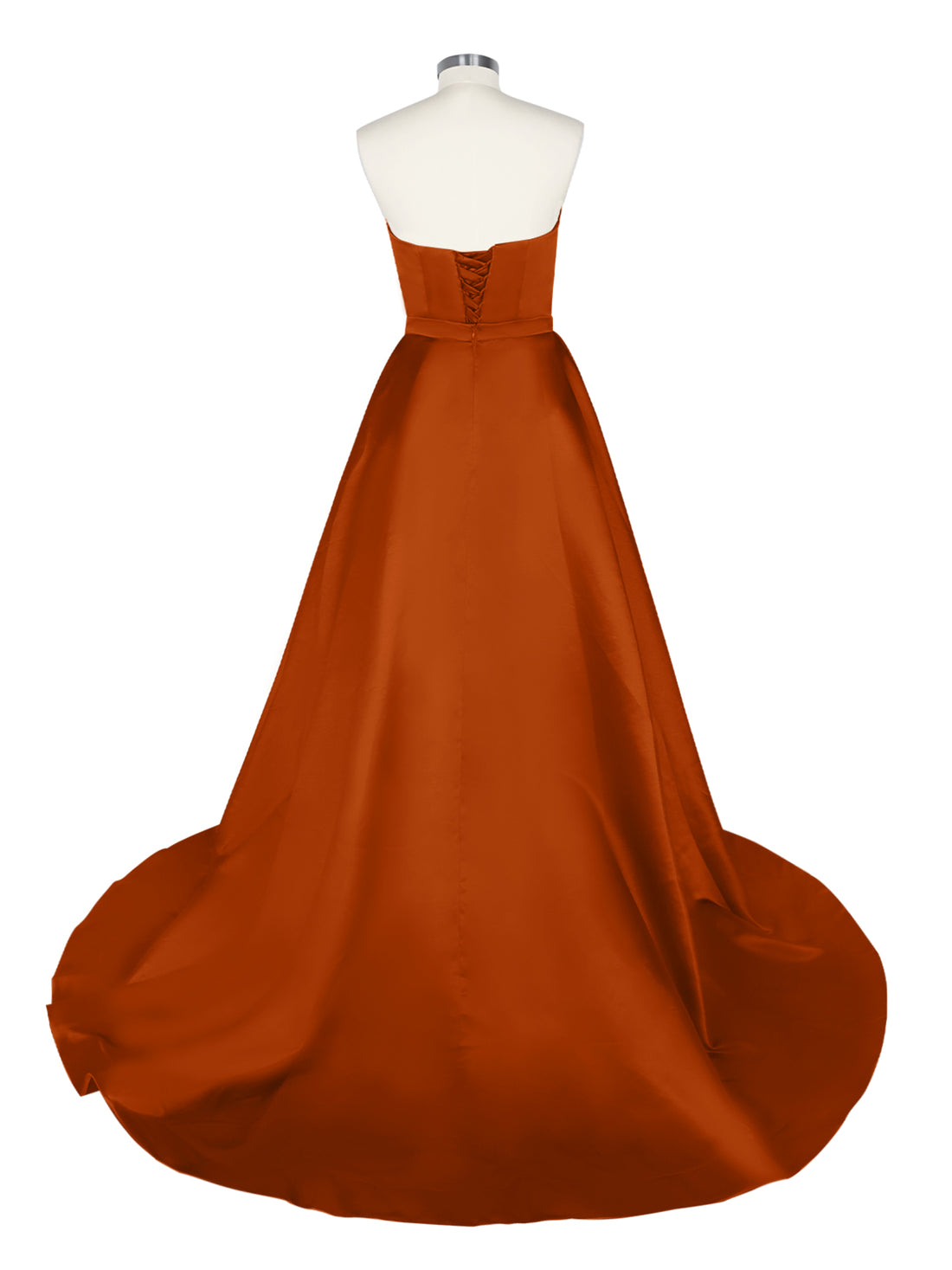 Strapless Sequin Prom Dress 