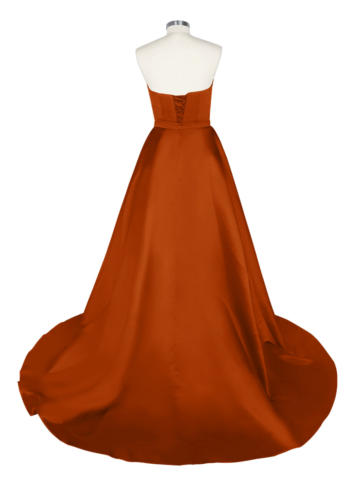 Strapless Sequin Prom Dress 