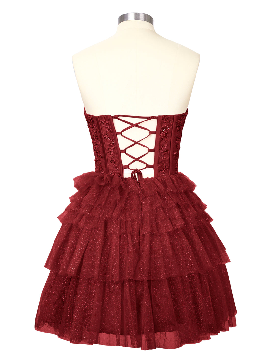 Sparkle Sweetheart Mini Gown Dress 