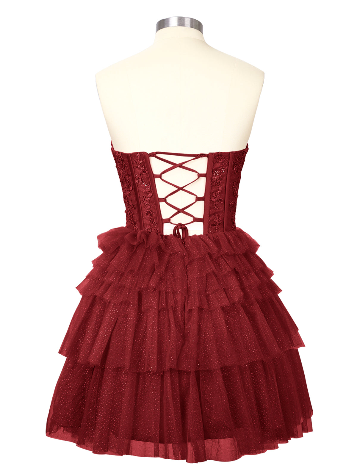 Sparkle Sweetheart Mini Gown Dress 