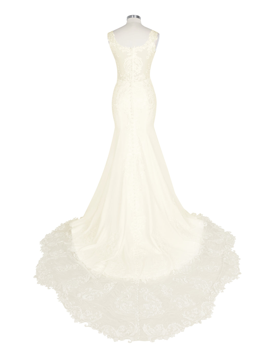 Mermaid Lace Wedding Dress 