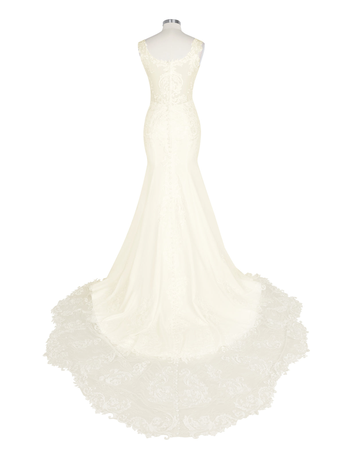 Mermaid Lace Wedding Dress 