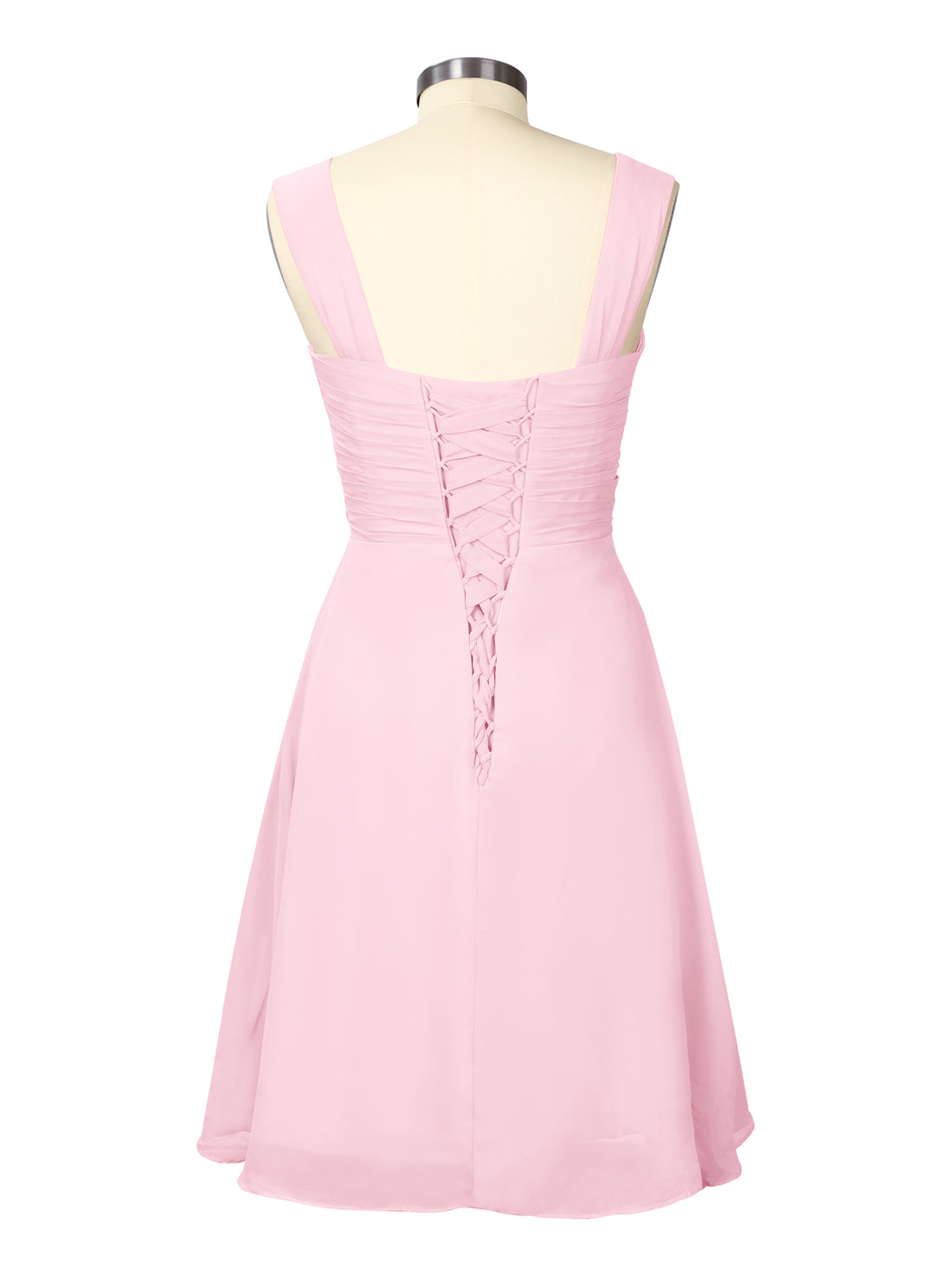 Ruched Chiffon Two-Piece Dress Set 
