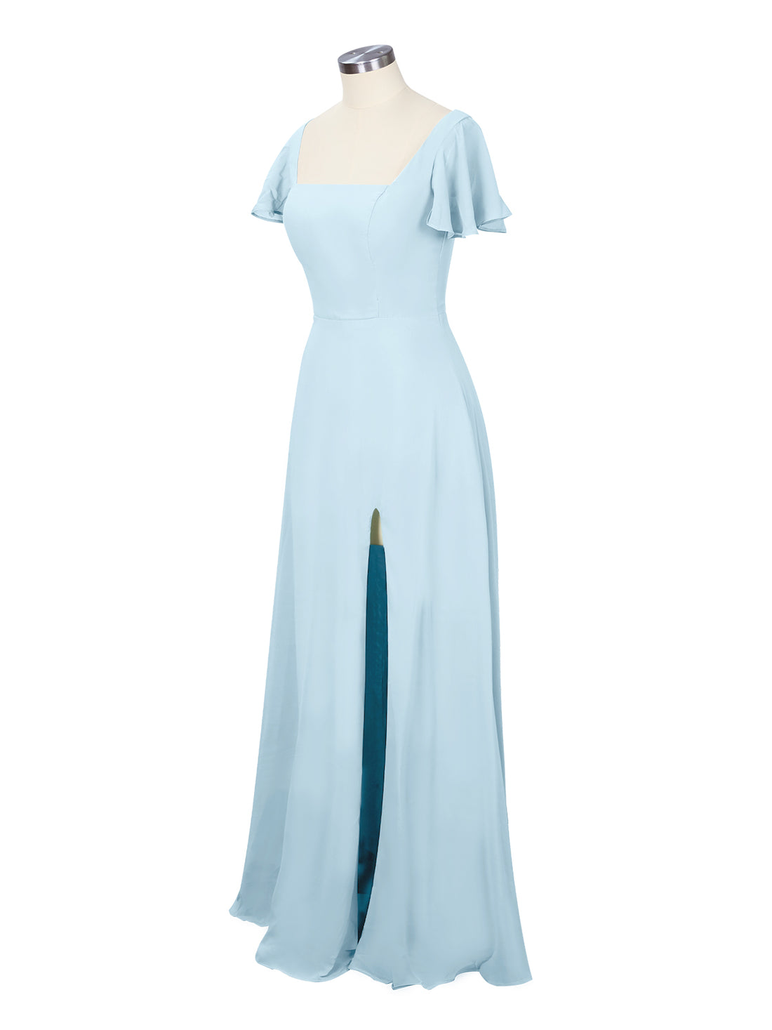 Flutter Sleeves Bridesmaid Dress 