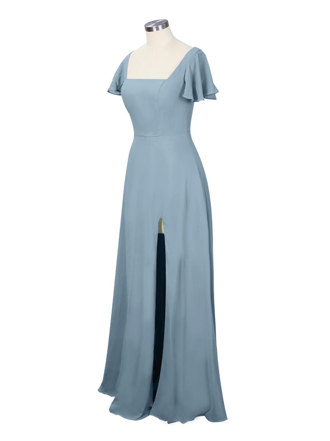 Flutter Sleeves Bridesmaid Dress 