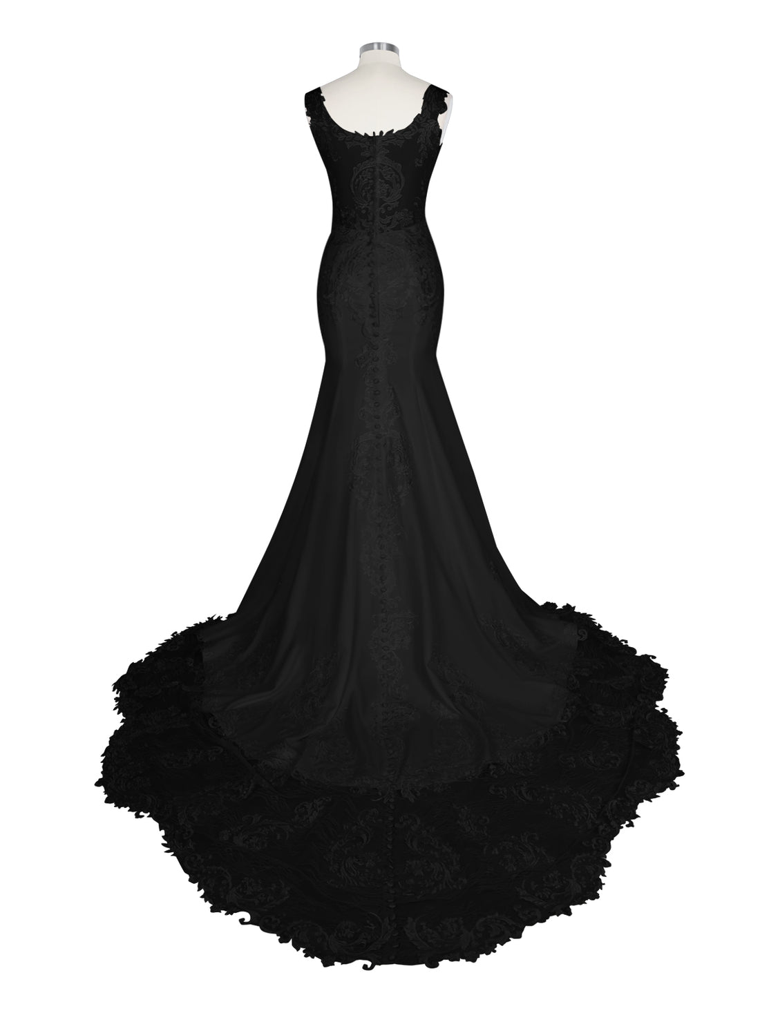 Mermaid Lace Wedding Dress 