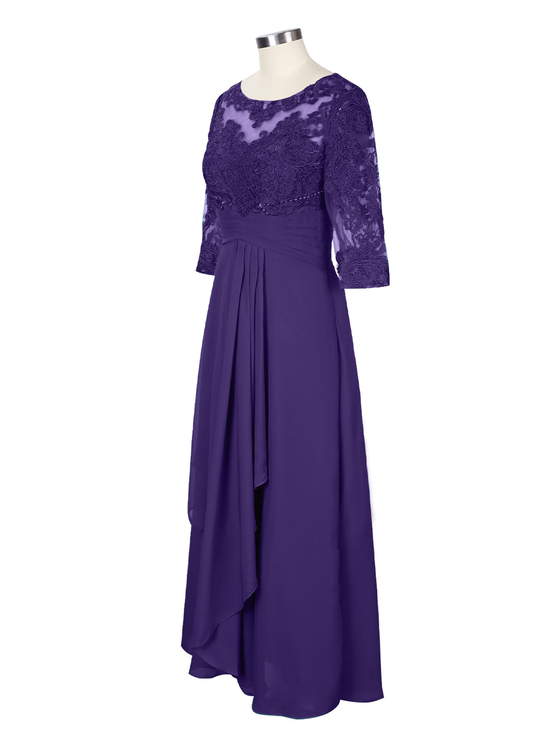 Three Quarter Sleeve Mother Dress 