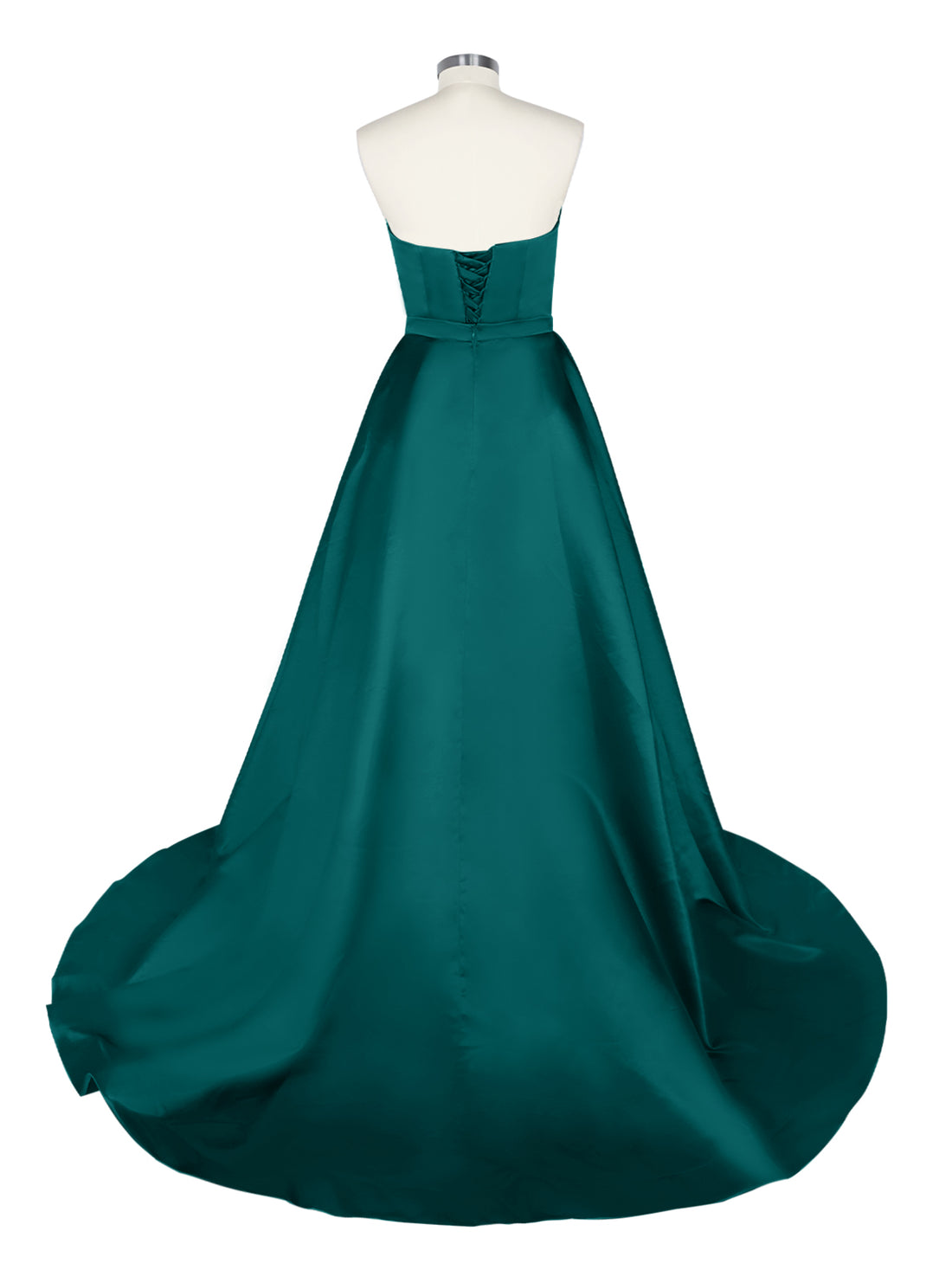 Strapless Sequin Prom Dress 