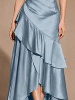 Strapless Prom Dress with Tiered Ruffles