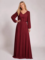 Two-Piece Square Neckline Bridesmaid Dress with Jacket