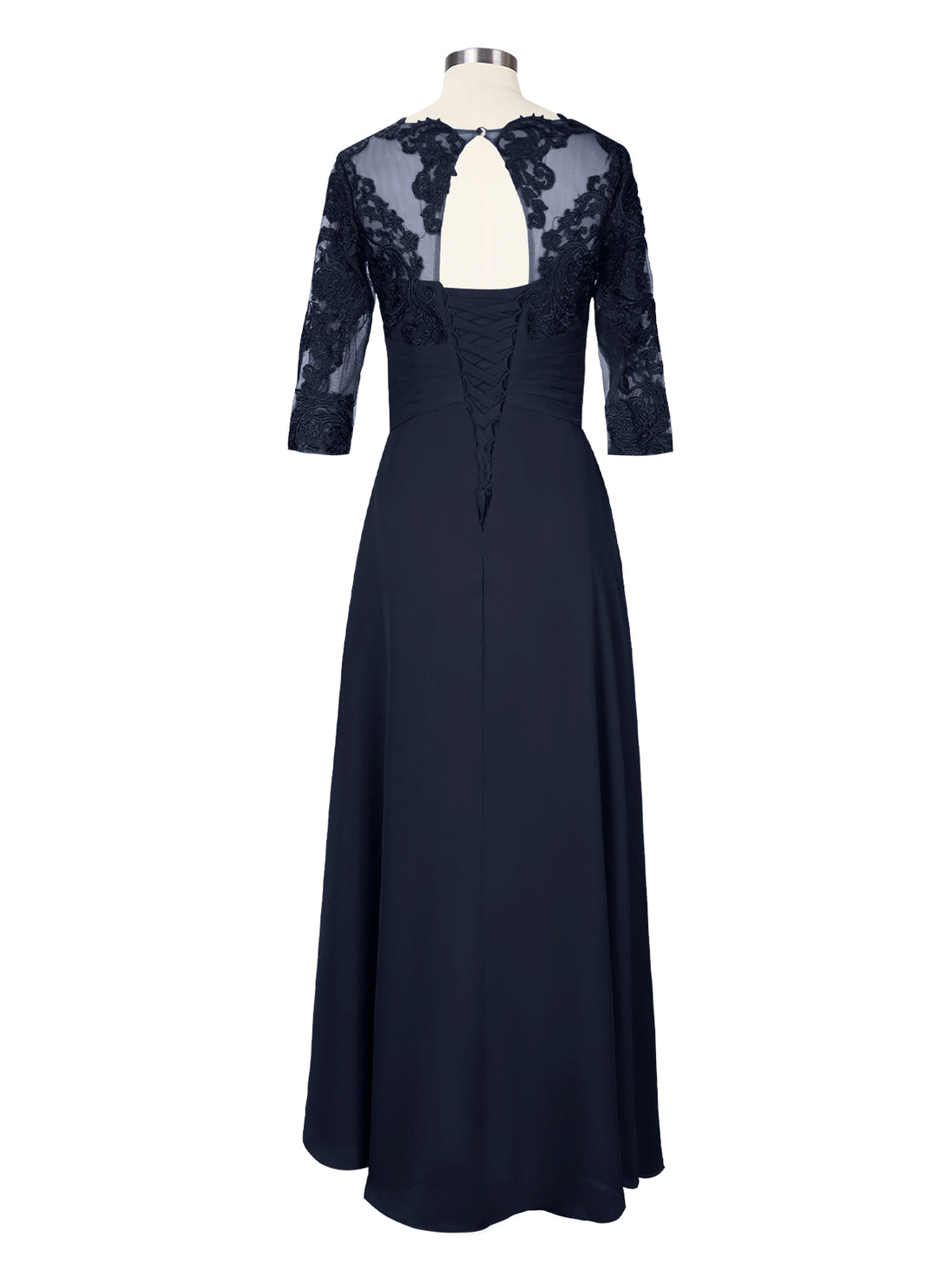 Three Quarter Sleeve Mother Dress 