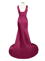 Slit Sheath Prom Dress 