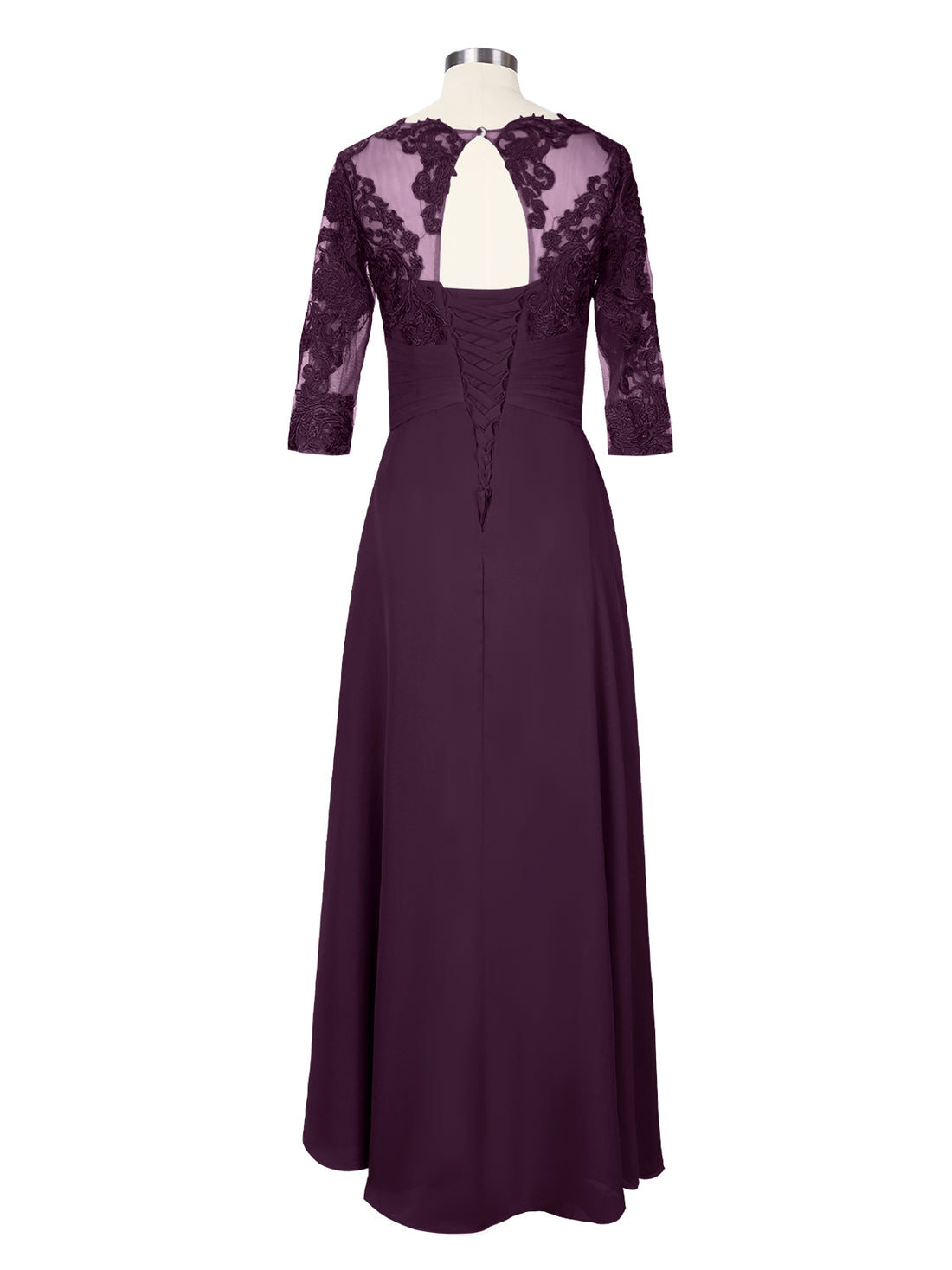 Three Quarter Sleeve Mother Dress 