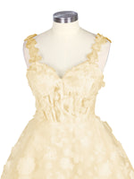 Sweetheart 3D Flower Wedding Dress 