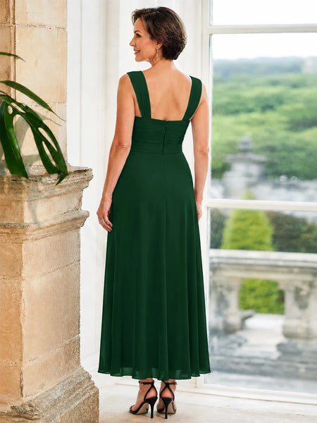 Two-piece Mother of the Bride Dress with Ruffle Design