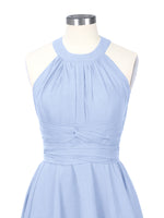 Halter Bridesmaid Dress 