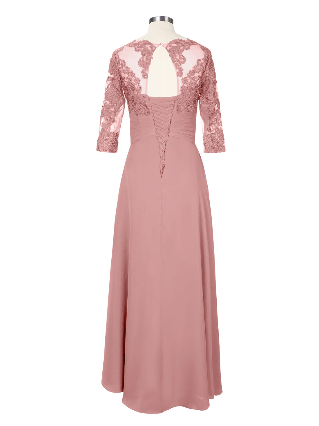 Three Quarter Sleeve Mother Dress 