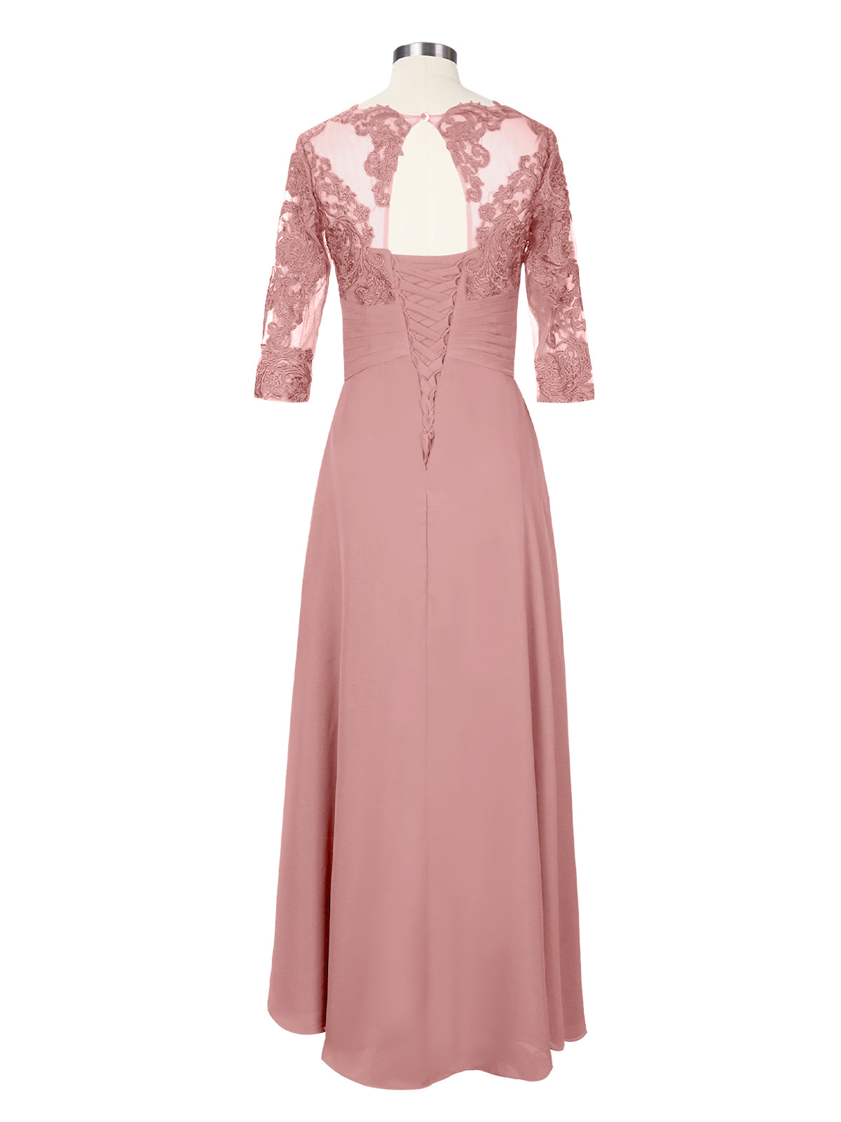 Three Quarter Sleeve Mother Dress 