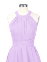 Halter Bridesmaid Dress 