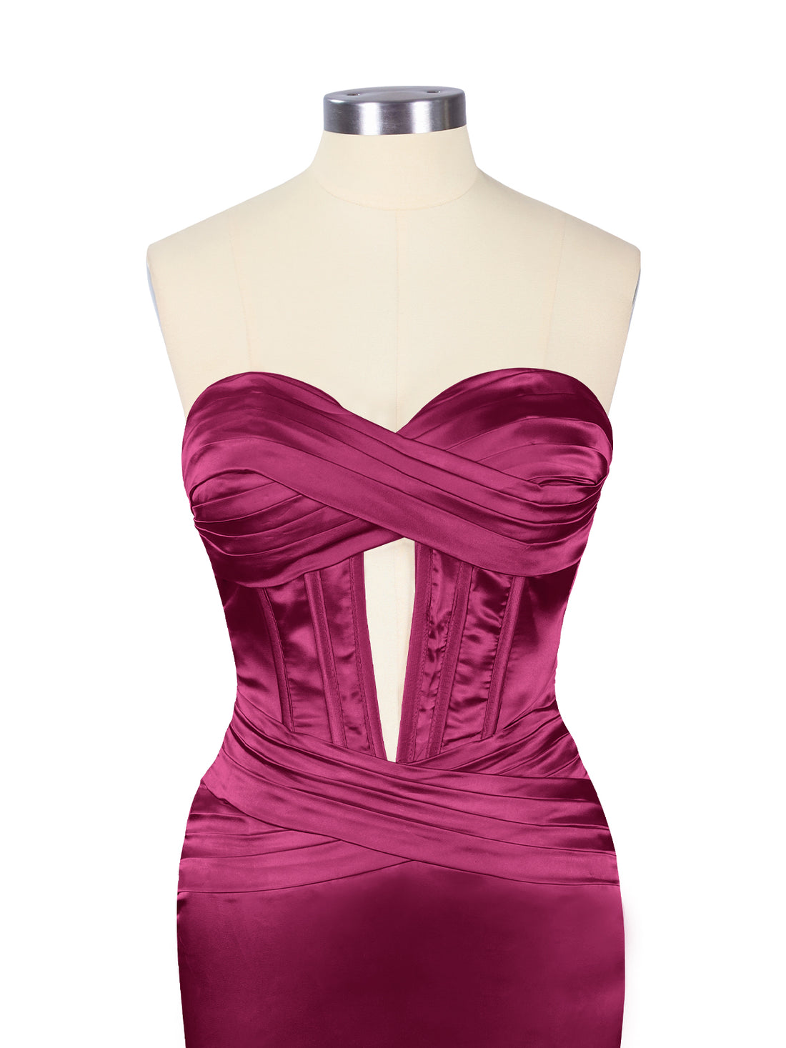 Sweetheart Corset Cutout Mini Dress 