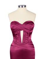 Sweetheart Corset Cutout Mini Dress 