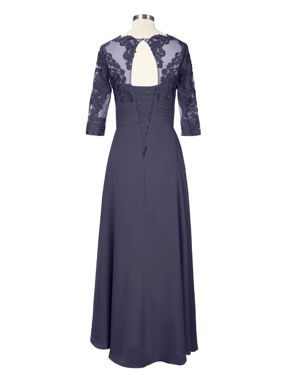 Three Quarter Sleeve Mother Dress 