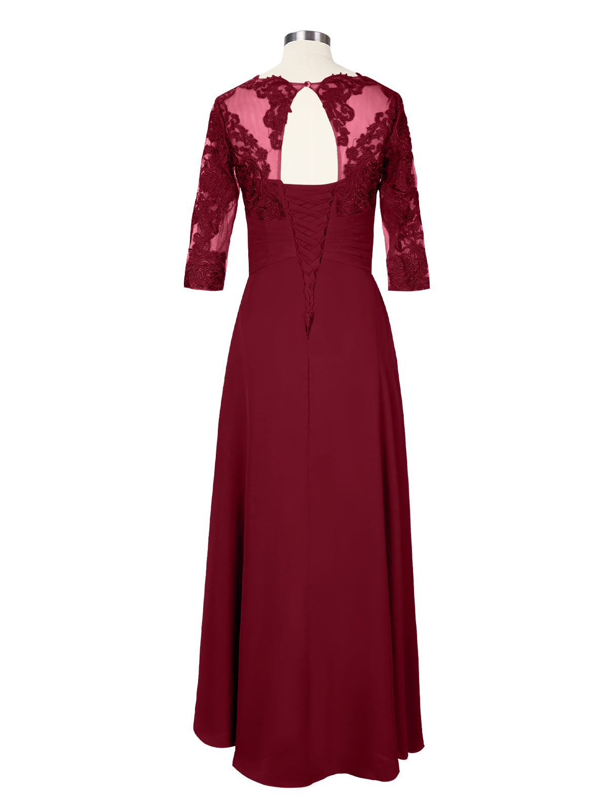 Three Quarter Sleeve Mother Dress 