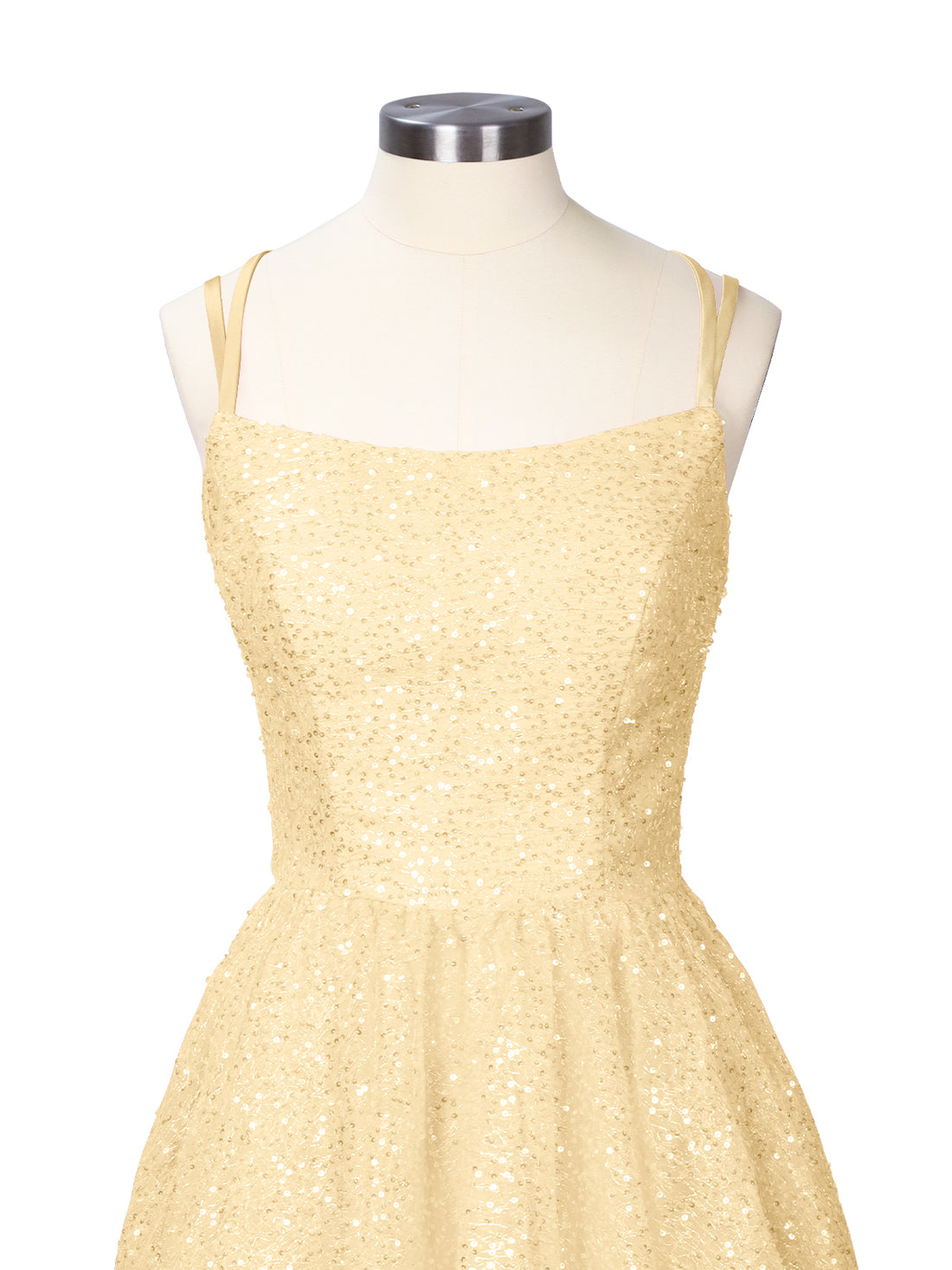 Sparkly Sequined A-line Mini Dress 