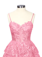 Sequin Appliques Mini Dress 