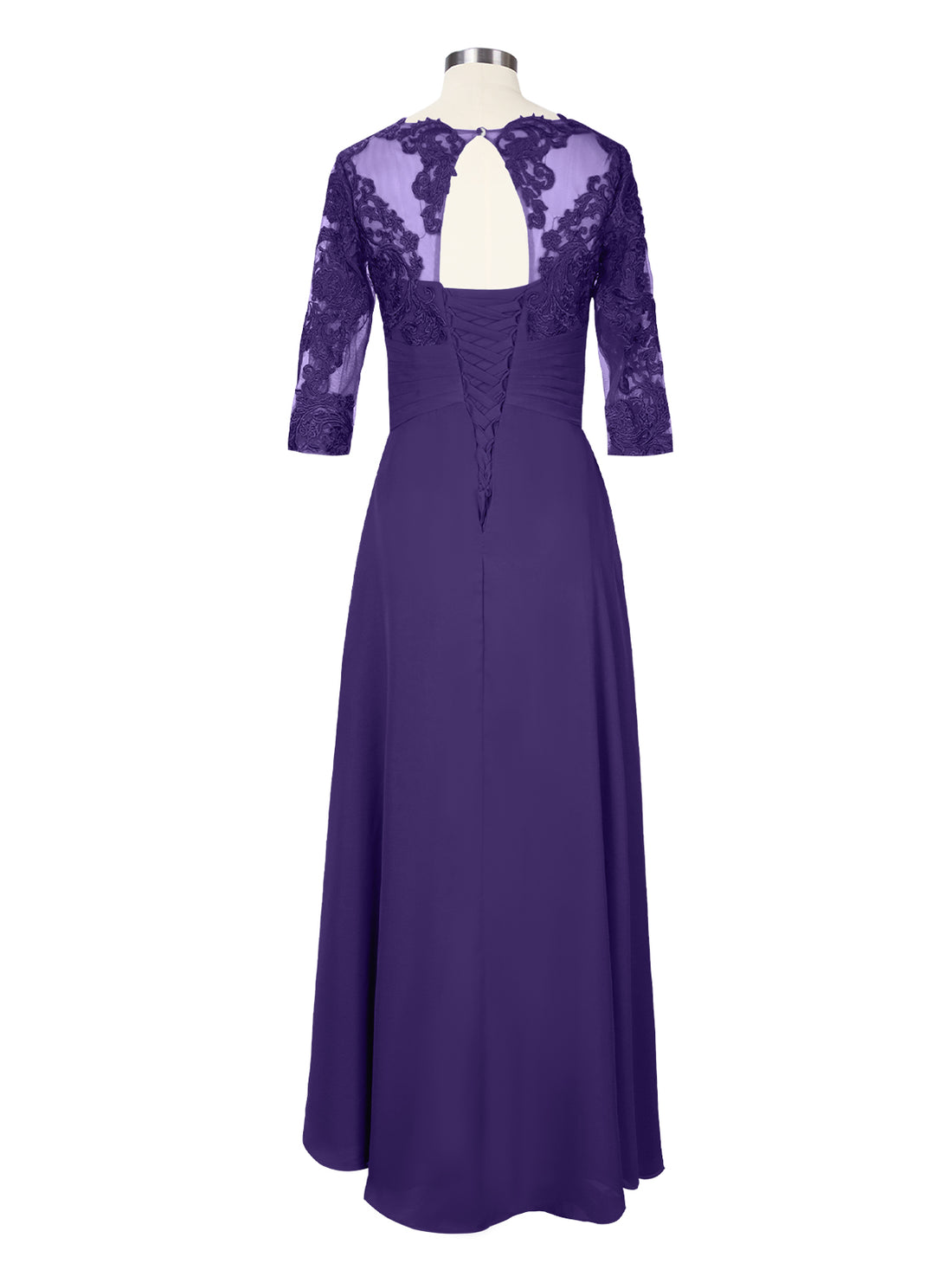 Three Quarter Sleeve Mother Dress 