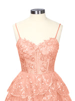 Sequin Appliques Mini Dress 