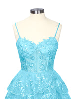 Sequin Appliques Mini Dress 