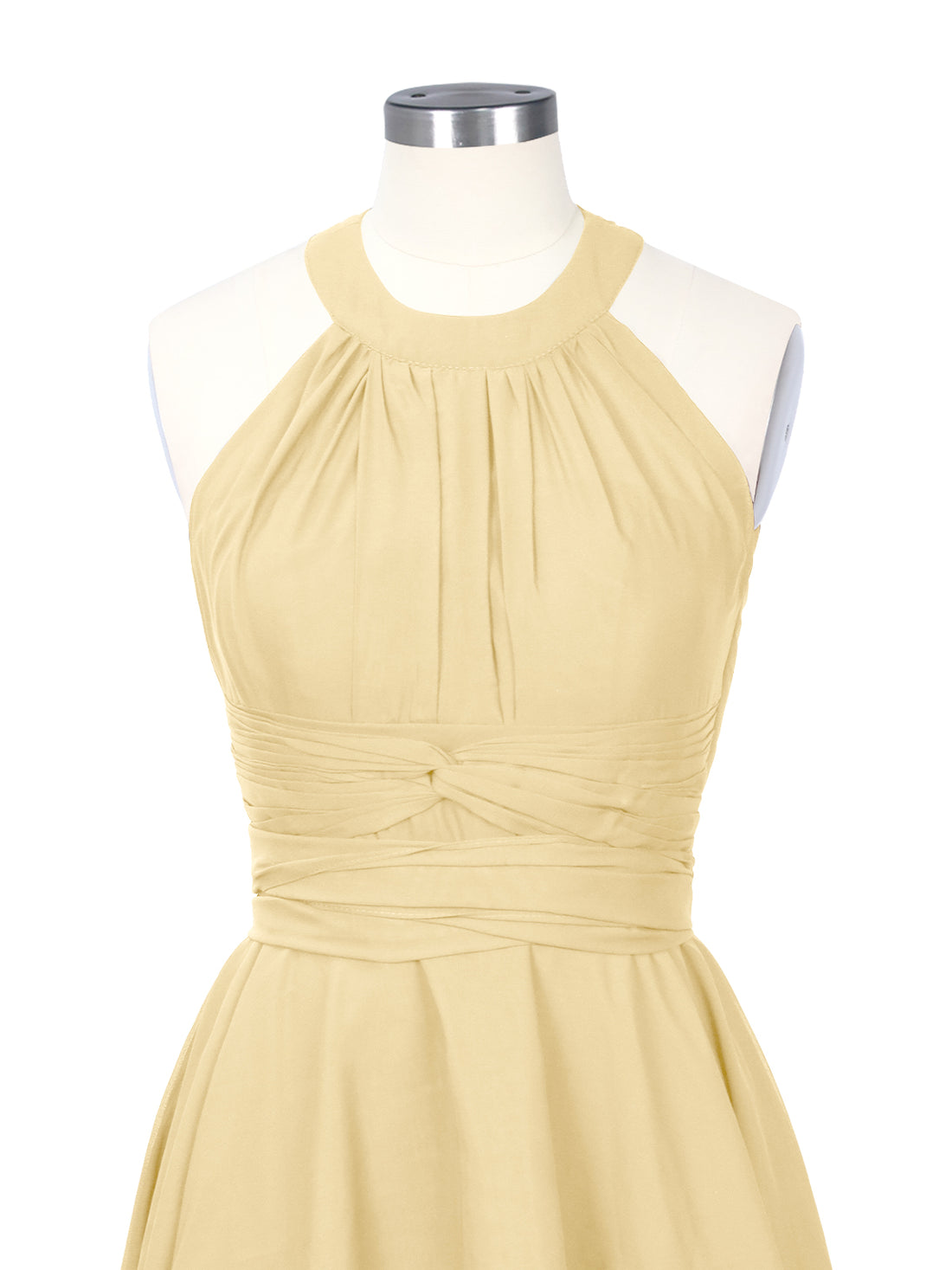 Halter Bridesmaid Dress 