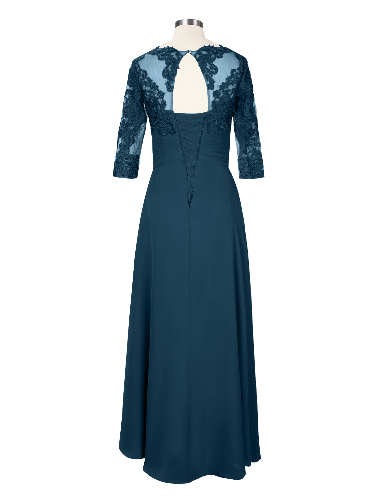 Three Quarter Sleeve Mother Dress 