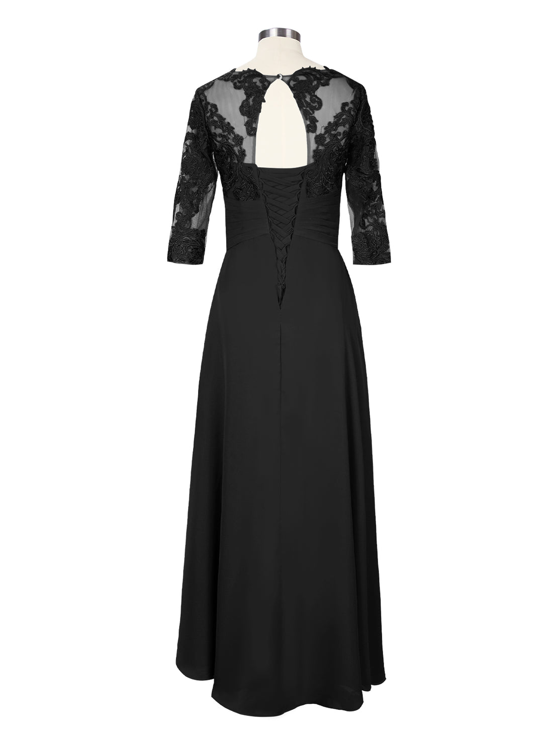Three Quarter Sleeve Mother Dress 